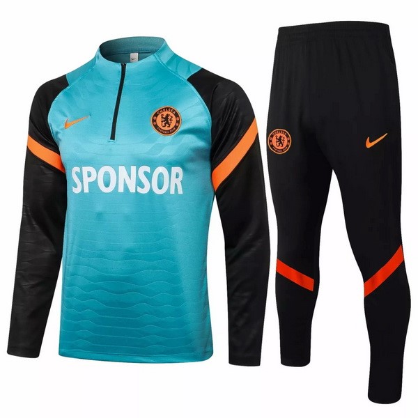 Chandal Chelsea 2021-2022 Verde Negro Naranja